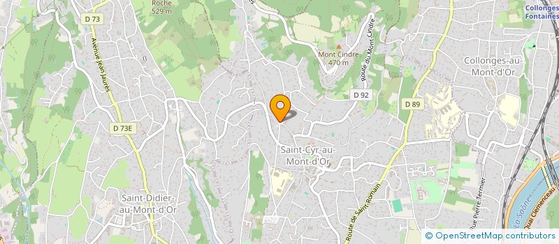 localisation de l'entreprise JULIEN GUILLOT CONSULTING  SAINT-CYR-AU-MONT-D'OR