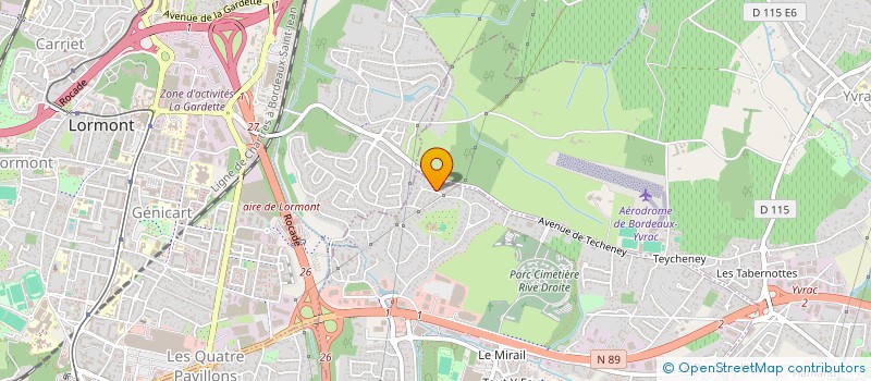 localisation de l'entreprise JULIEN IMMOBILIER  ARTIGUES-PRES-BORDEAUX