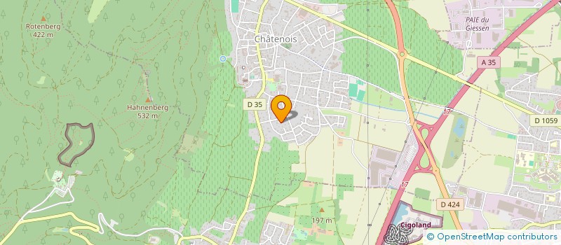 localisation de l'entreprise JULIEN INVEST  CHATENOIS