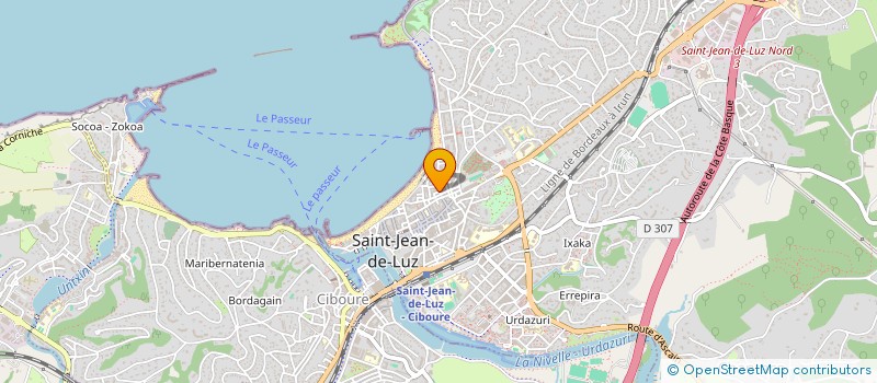 localisation de l'entreprise JULIEN JARDIN  ANGLET