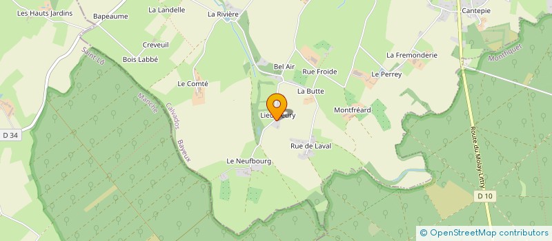 localisation de l'entreprise JULIEN JEANNE à TOURNIERES