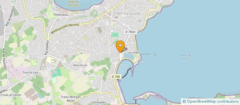 localisation de l'entreprise JULIEN LE GOFF TRANSACTIONS à PERROS-GUIREC