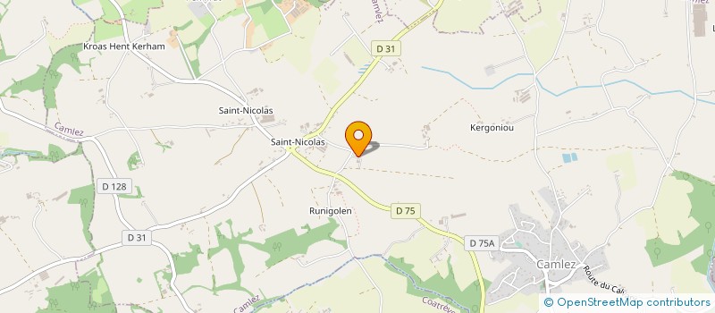 localisation de l'entreprise JULIEN LE HENAFF à KERMARIA-SULARD