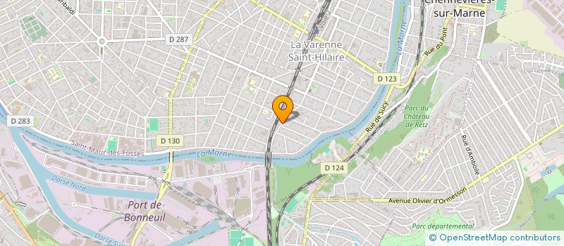 localisation de l'entreprise JULIEN-MARCELLE à SAINT-MAUR-DES-FOSSES