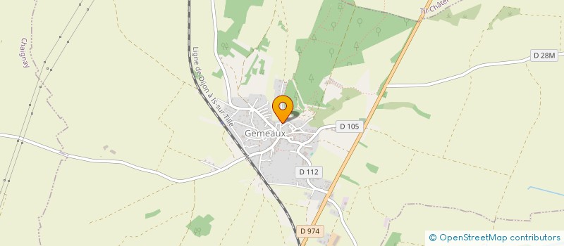 localisation de l'entreprise JULIEN MOREAU  GEMEAUX