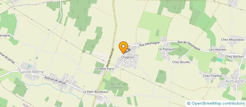 localisation de l'entreprise JULIEN & NICOLAS DAVOUST  AUMAGNE