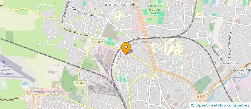localisation de l'entreprise JULIEN POUGNET INVESTISSEMENTS à NEVERS