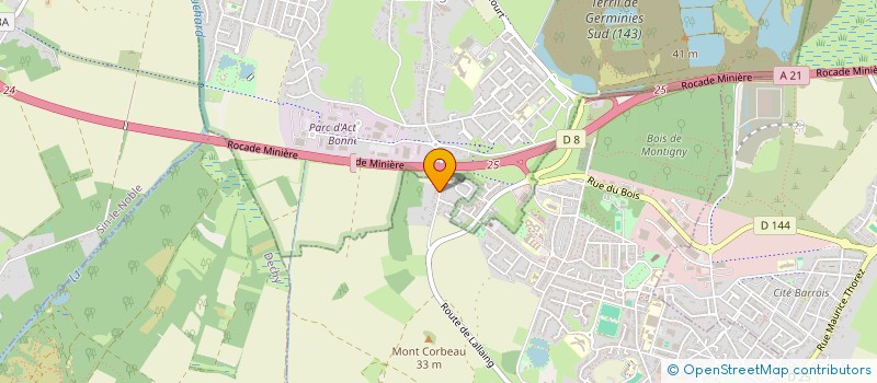 localisation de l'entreprise JULIEN PREPA SOL  MONTIGNY-EN-OSTREVENT