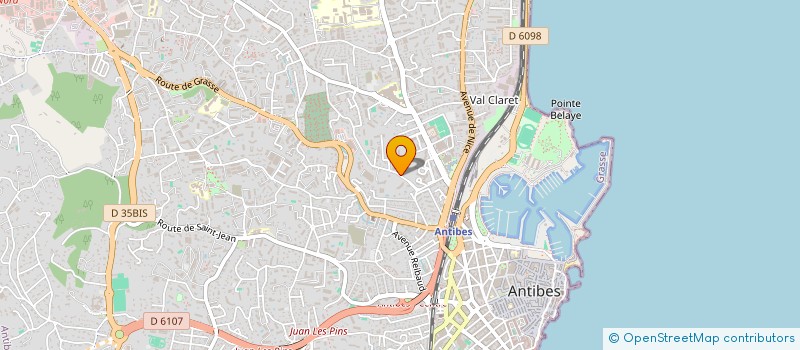 localisation de l'entreprise JULIEN PROPERTIES à ANTIBES