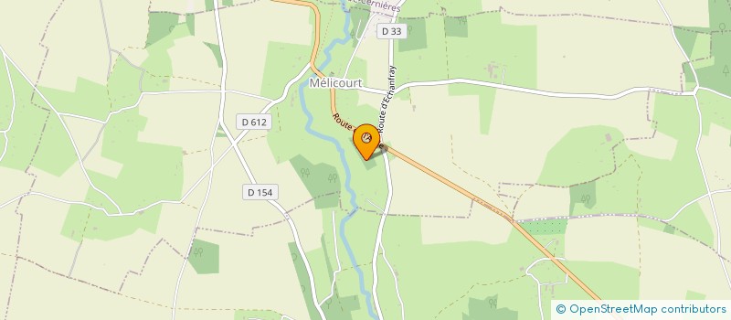 localisation de l'entreprise JULIEN RAMMELAERE  MELICOURT