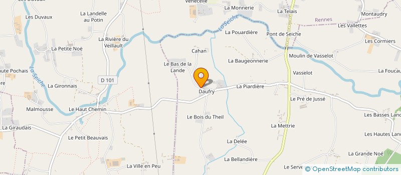 localisation de l'entreprise JULIEN ROUYER SERVICES  AMANLIS