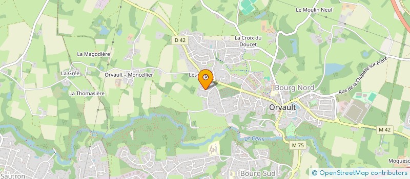 localisation de l'entreprise JULIEN SCHAFER CONSULTING à ORVAULT