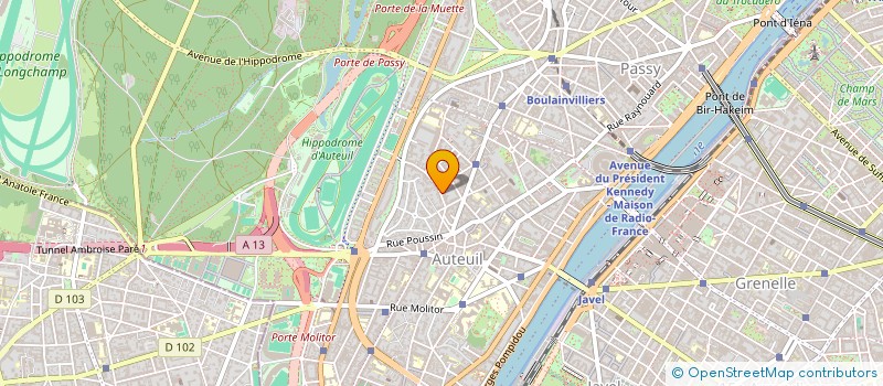 localisation de l'entreprise JULIEN SEPTANIL PARIS  PARIS