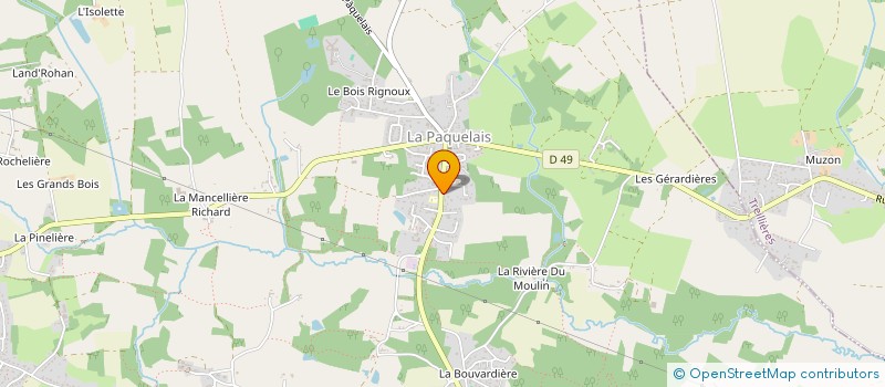 localisation de l'entreprise JULIEN THEBAUD  HERIC