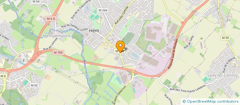 localisation de l'entreprise JULIENADE à HEM