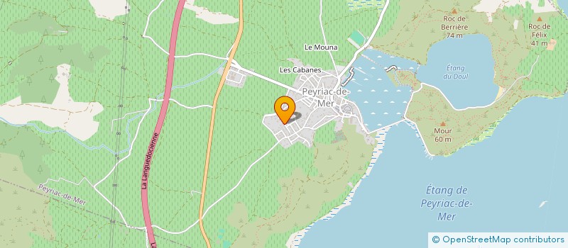 localisation de l'entreprise JULIENAS  PEYRIAC-DE-MER