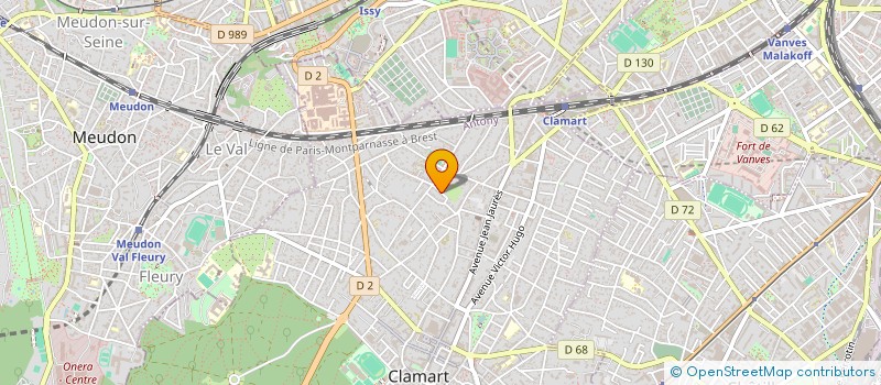 localisation de l'entreprise JULIENNE LIEU JAN CONSULTING à CLAMART
