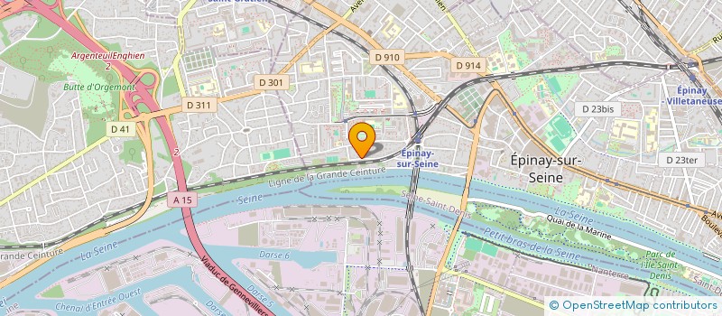 localisation de l'entreprise JULIENNE SERVICES à EPINAY-SUR-SEINE
