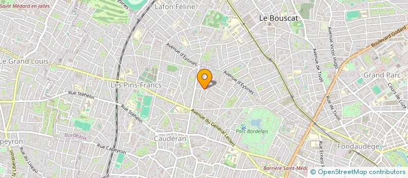 localisation de l'entreprise JULIET'S  BORDEAUX