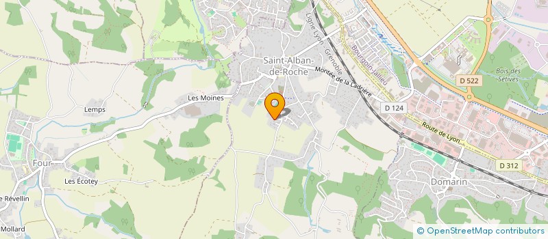 localisation de l'entreprise JULIETA  SAINT-ALBAN-DE-ROCHE