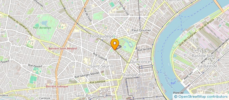 localisation de l'entreprise JULIETA  BORDEAUX