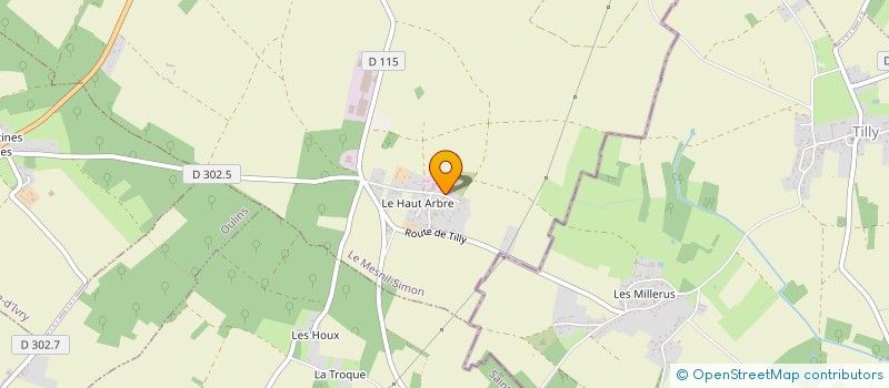 localisation de l'entreprise JULIETTE à LE MESNIL-SIMON
