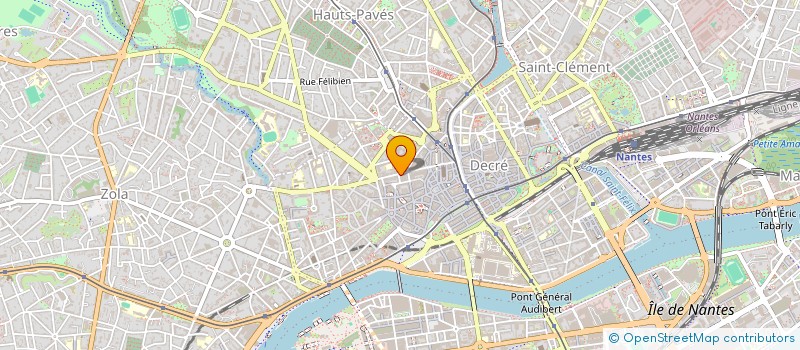 localisation de l'entreprise JULIETTE à NANTES