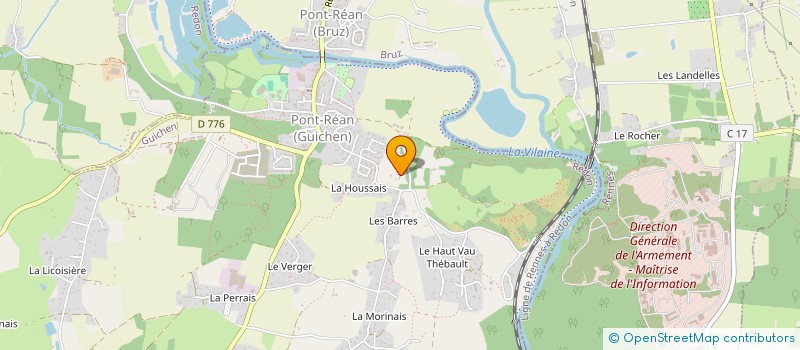 localisation de l'entreprise JULIETTE  BAULON