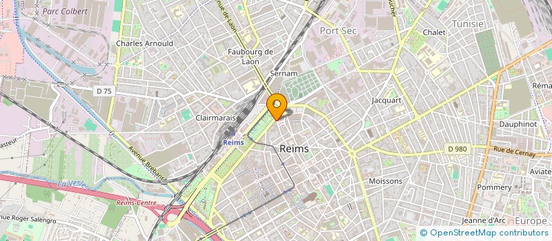 localisation de l'entreprise JULIETTE 511  REIMS