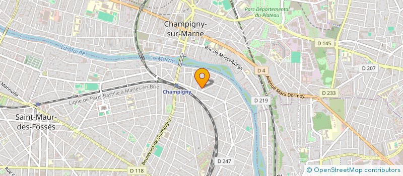 localisation de l'entreprise JULIETTE à SAINT-MAUR-DES-FOSSES