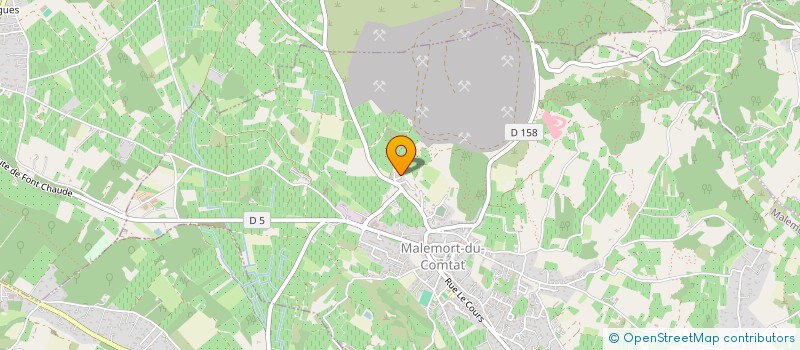 localisation de l'entreprise JULIETTE  VILLES-SUR-AUZON