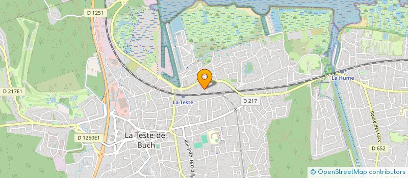localisation de l'entreprise JULIETTE à LA TESTE DE BUCH