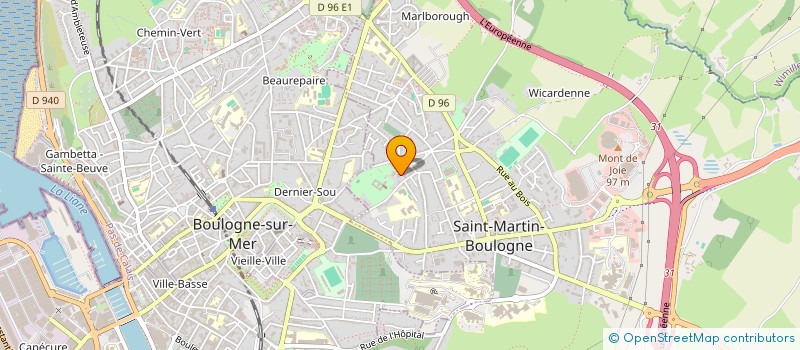 localisation de l'entreprise JULIETTE  SAINT-MARTIN-BOULOGNE