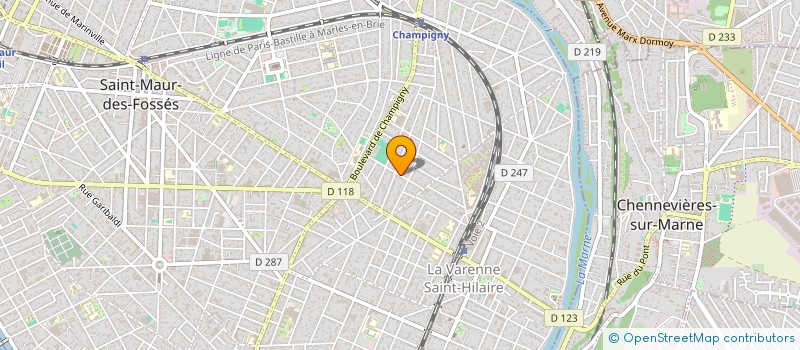 localisation de l'entreprise JULIETTE à SAINT-MAUR-DES-FOSSES