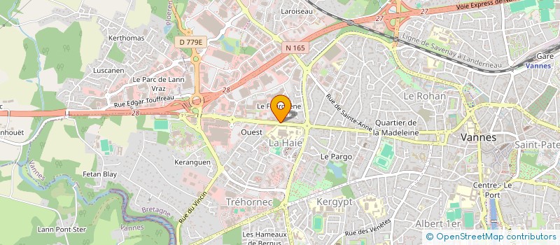 localisation de l'entreprise JULIETTE  VANNES