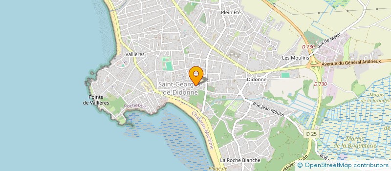 localisation de l'entreprise JULIETTE  SAINT-GEORGES-DE-DIDONNE