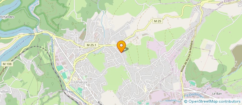 localisation de l'entreprise JULIETTE  UNIEUX