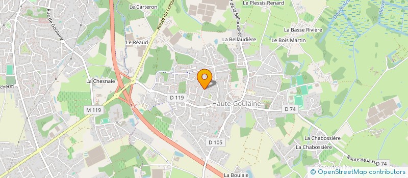 localisation de l'entreprise JULIETTE  HAUTE-GOULAINE