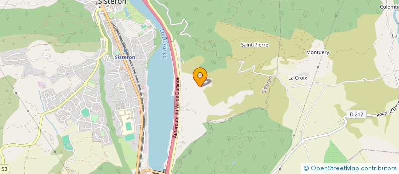 localisation de l'entreprise JULIETTE  SISTERON