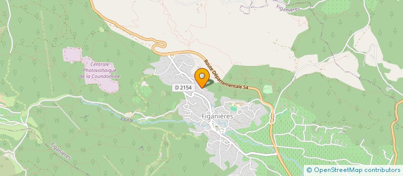 localisation de l'entreprise JULIETTE ARTAUD ET COMPAGNIE  FIGANIERES