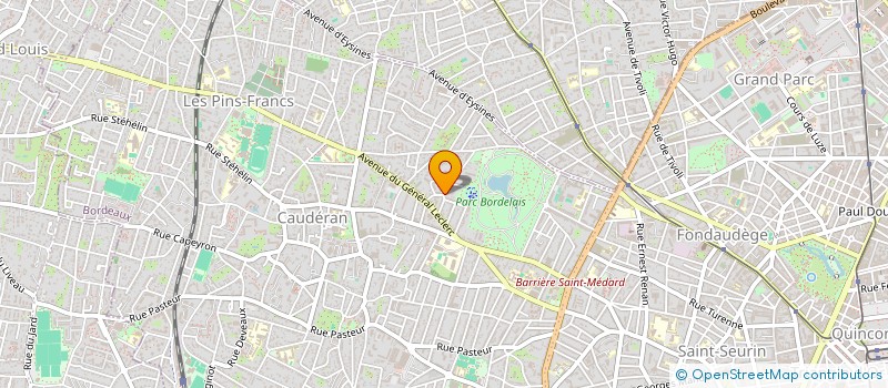 localisation de l'entreprise JULIETTE CHAMPEIL IMMOBILIER  BORDEAUX