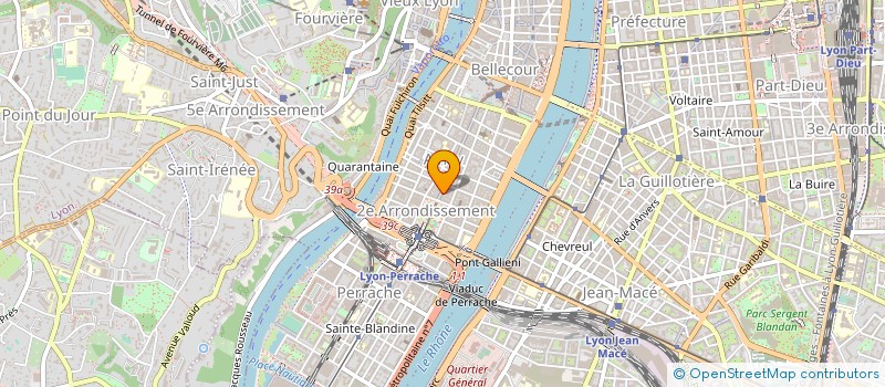 localisation de l'entreprise JULIETTE COUTURE à LYON