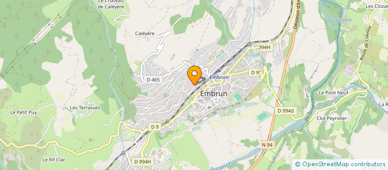 localisation de l'entreprise JULIETTE ET MONICA LEFEVRE à EMBRUN