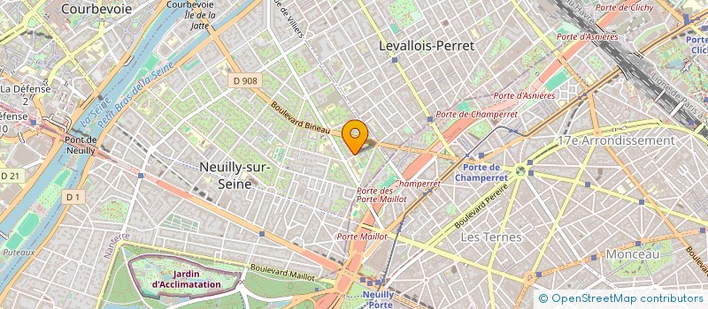 localisation de l'entreprise JULIETTE GROUPE à NEUILLY-SUR-SEINE