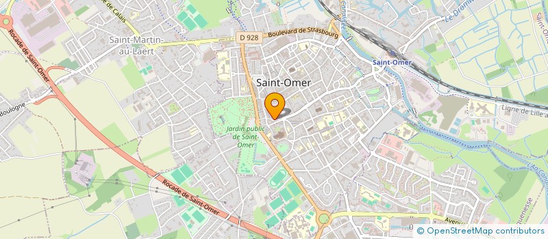 localisation de l'entreprise JULIETTE LEFRANCOIS  SAINT-OMER