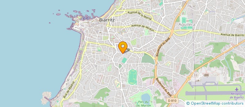 localisation de l'entreprise JULIETTE MASDOUMIER à BIARRITZ