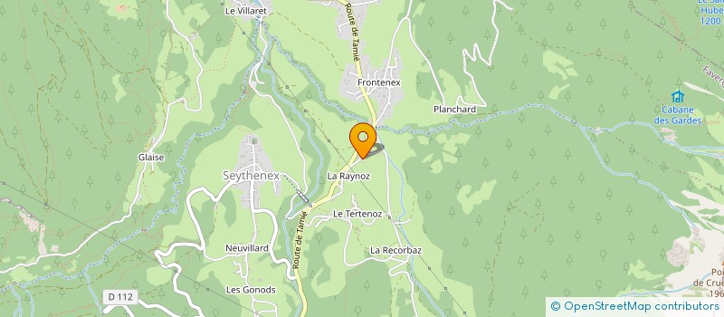 localisation de l'entreprise JULIETTE T.  FAVERGES-SEYTHENEX