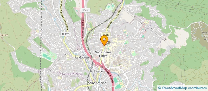 localisation de l'entreprise JULIEVAN à MARSEILLE
