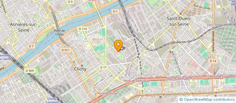 localisation de l'entreprise JULIIEN à CLICHY