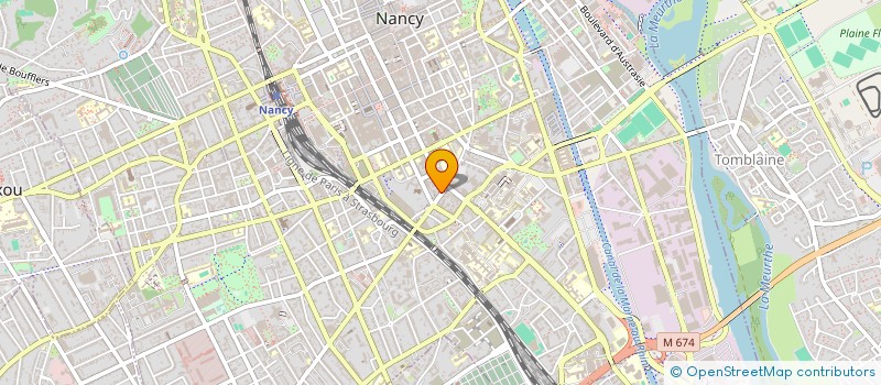 localisation de l'entreprise JULILE  NANCY